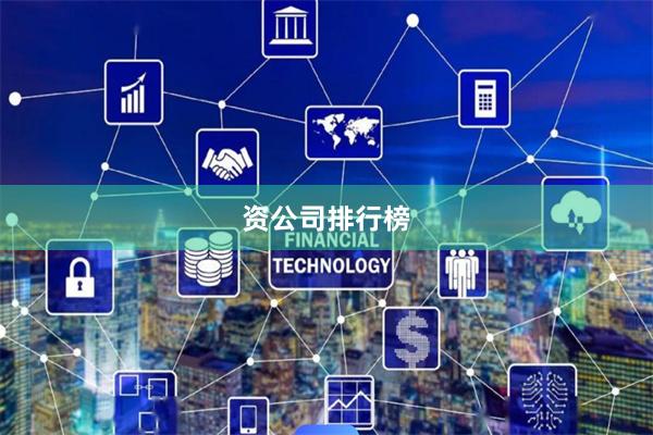 资公司排行榜